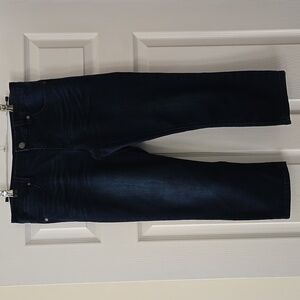 MAX Jeans Dark Wash Cropped Jegging